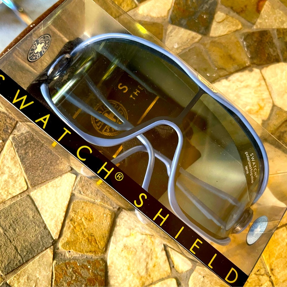 Swatch Shield Alpina Adjustable Sunglasses Deadstock With Box